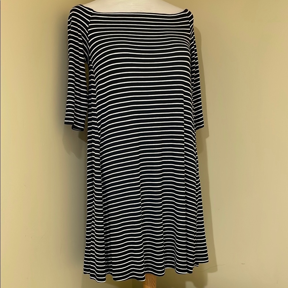 Old navy Women’s dress Striped Midi Dress Size medium